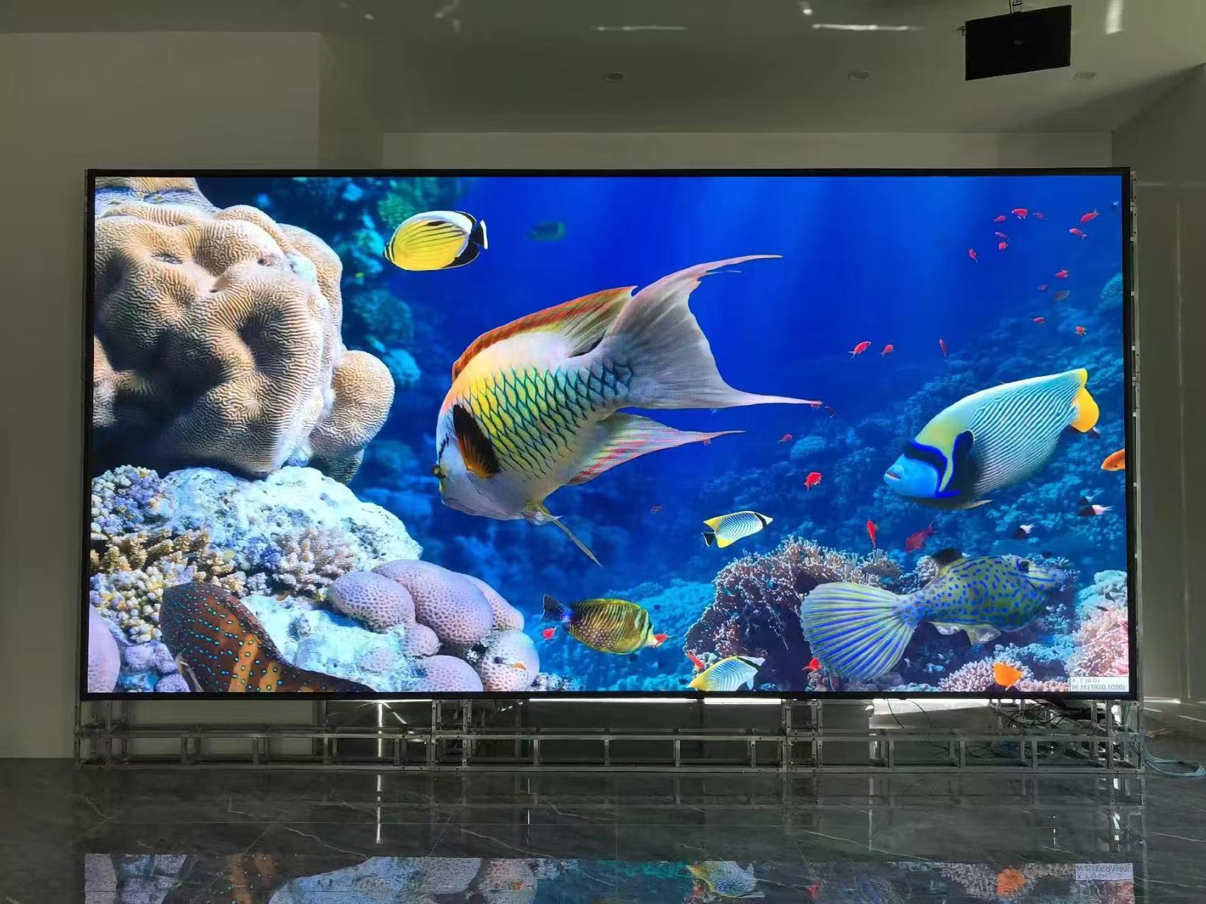 led 显示屏企业已经形成了一定的规模,产品涵盖了室内外全彩 led 显示