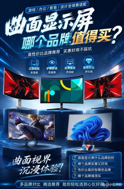 曲面显示屏哪个品牌最值得入手?2026年推荐的十大产品,性价比超高!
